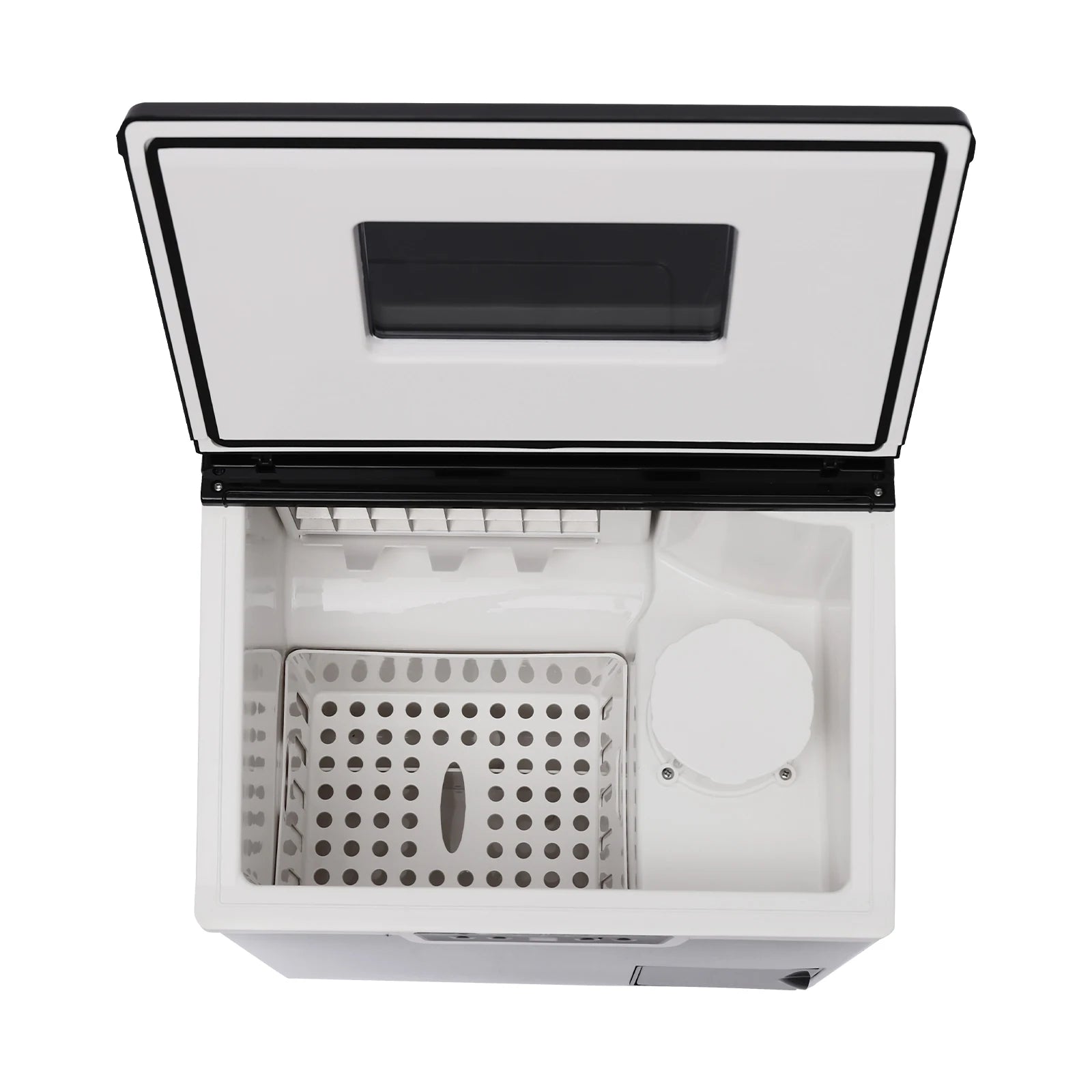 Machine à glaçons et glace pilée 2 en 1 avec affichage LCD – Nettoyage automatique – 150 à 180 W – Refroidissement par air